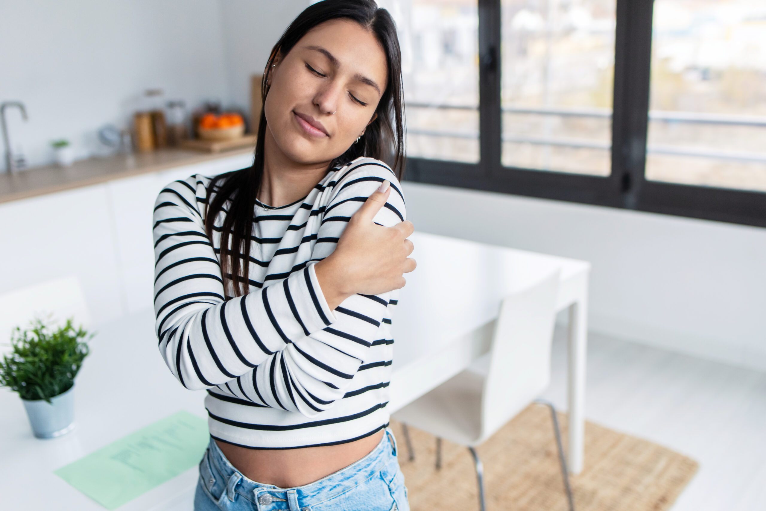 Ouch! That feels good!