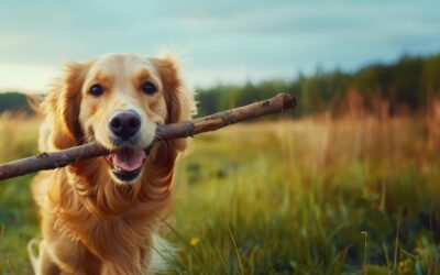 A fetching moment